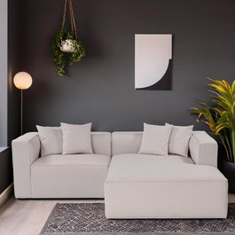 Atelier Del Sofa Mora XL Corner Left (CHLLeft -1R) - Ecru